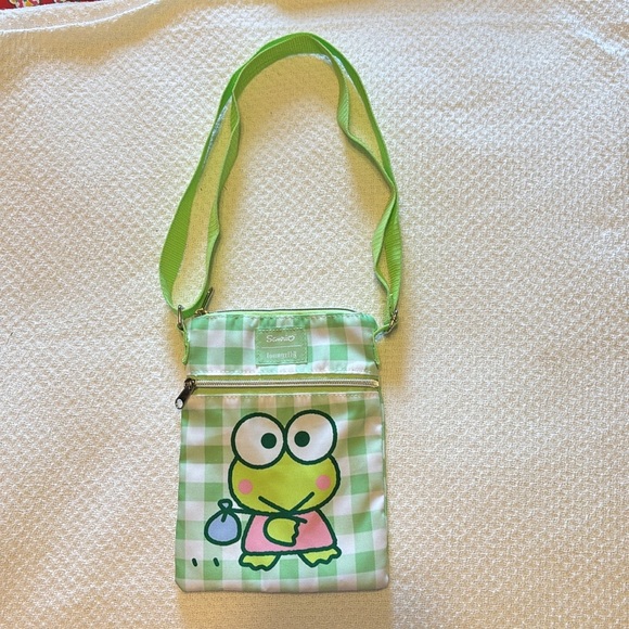 Loungefly Sanrio Keropi Crossbody Passport Bag - Picture 3 of 7